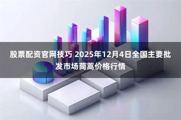 股票配资官网技巧 2025年12月4日全国主要批发市场茼蒿价格行情